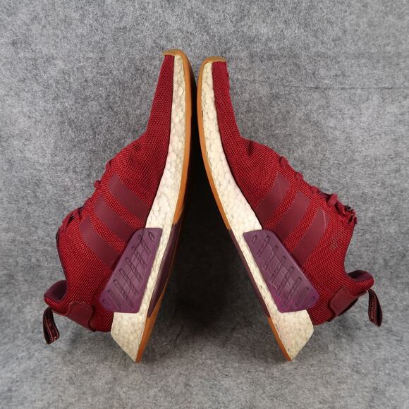 Adidas Shoes Mens 10.5 Athletic Trainers NMD R2 Collegiate Burgundy Casual Run - Picture 10 of 13